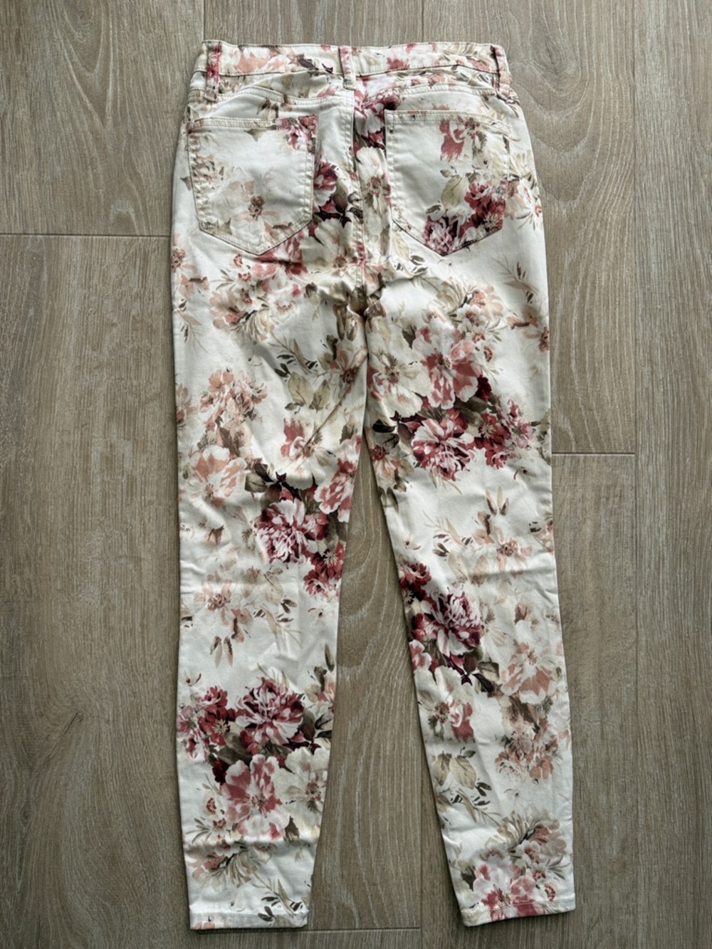 Buffalo David Bitton High-Rise Floral Ankle Skinny Denim Pants Size 4 - Picture 3 of 8